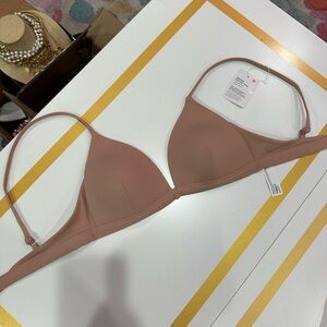 Lululemon Athletica Tan Swim Top- C cup